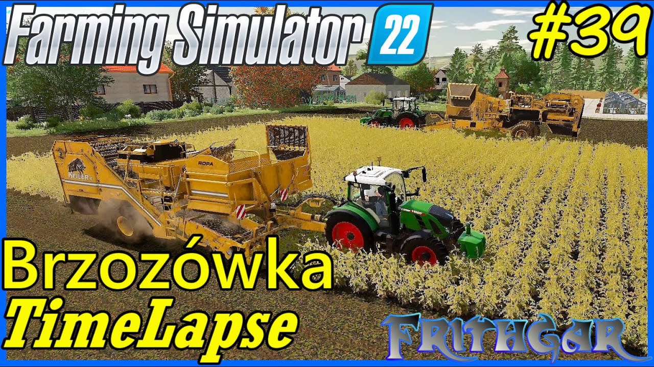 FS22 Timelapse, Brzozowka #39: Beans, Corn And Potatoes!