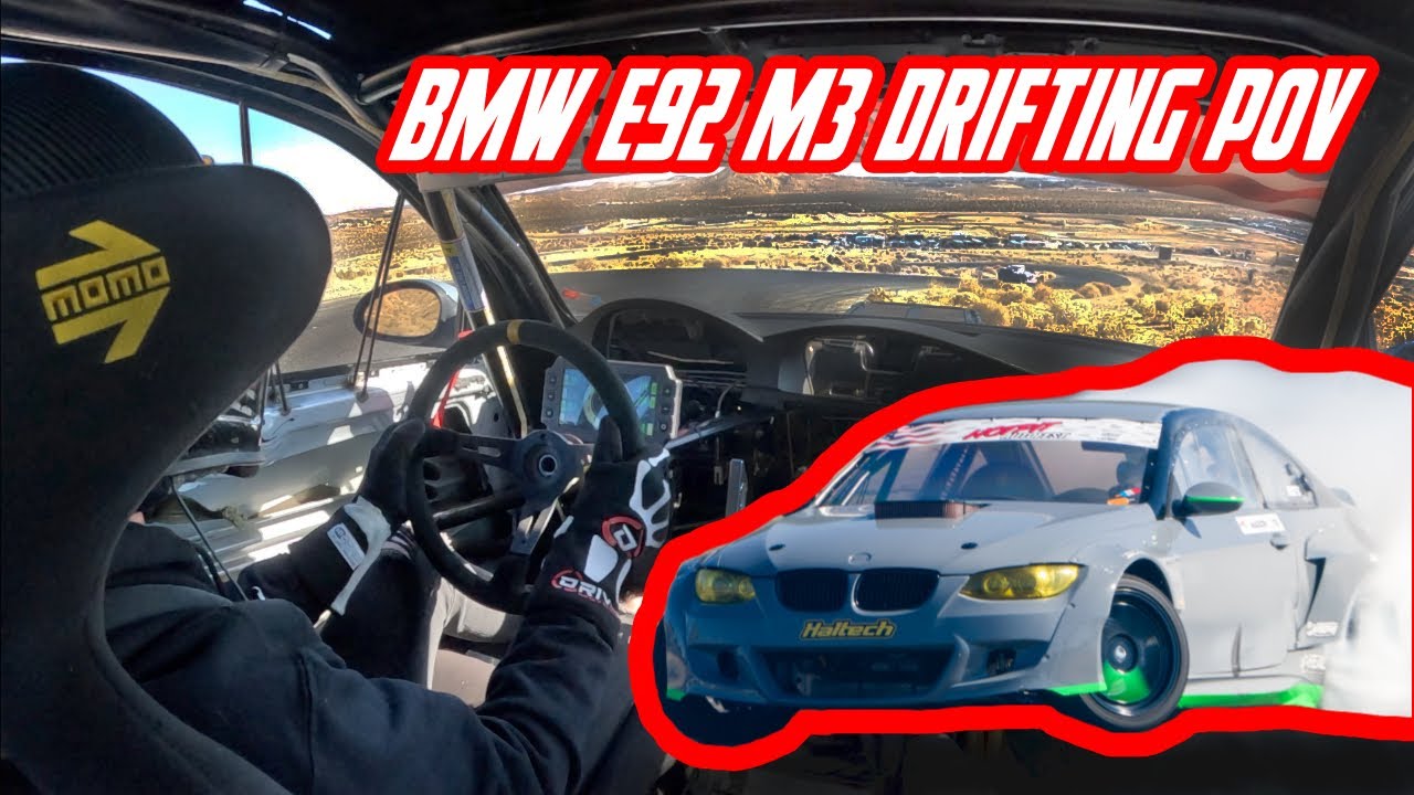 BMW E92 M3 POV Drifting Horse Thief Mile