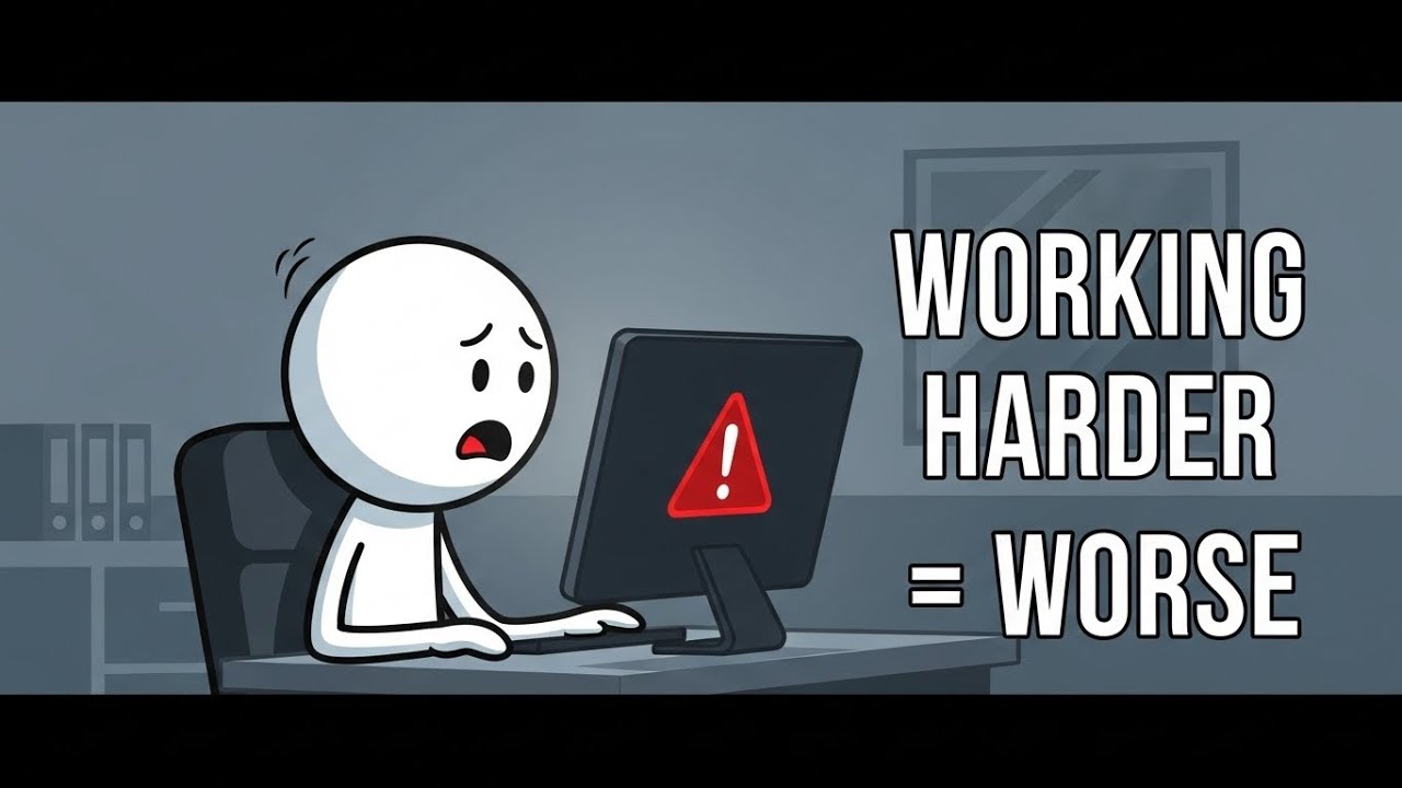 Why Working Hard Is Destroying Your Trading Account
