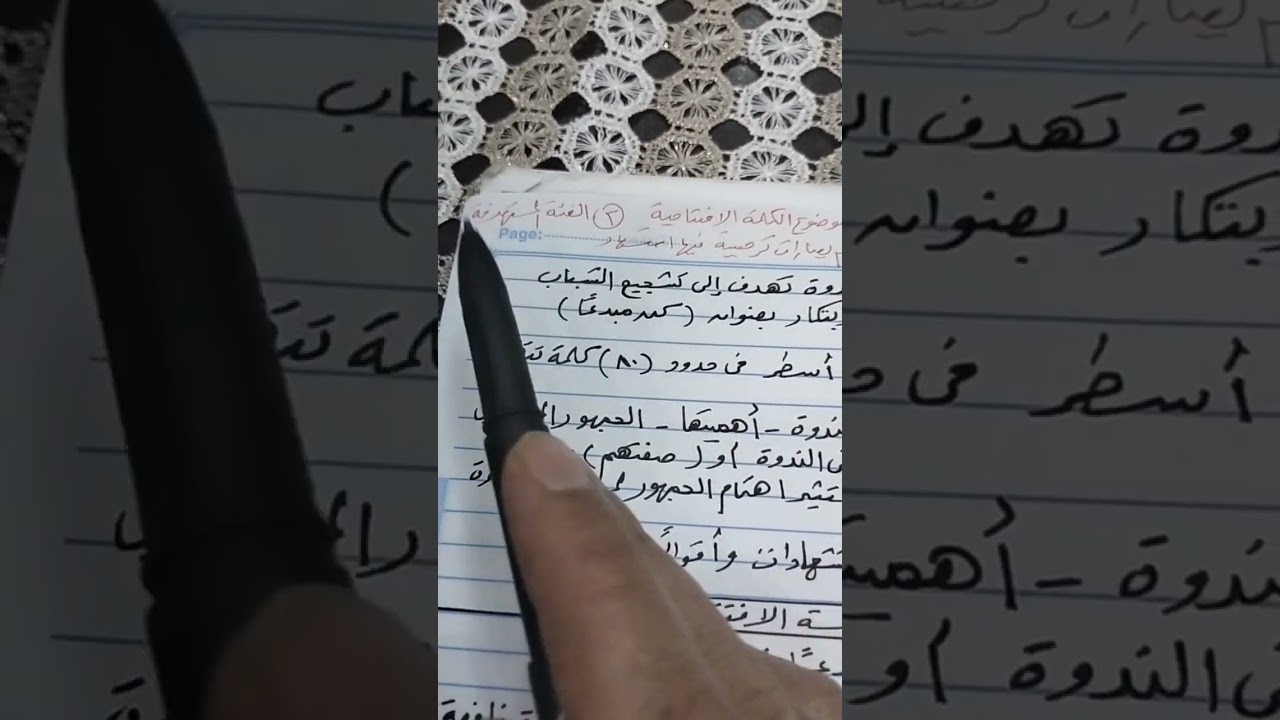 كيفية كتابة الكلمة الافتتاحية في التعبير 2024.