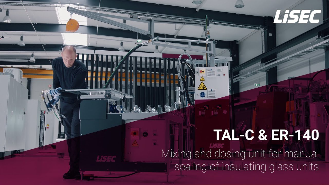 LiSEC | TAL-C: Mixing and dosing unit for manual sealing of insulating glass units (en)
