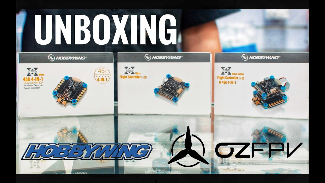 Hobbywing XRotor Micro Combo - Flight Controller - 4in1 ESC - UNBOXING