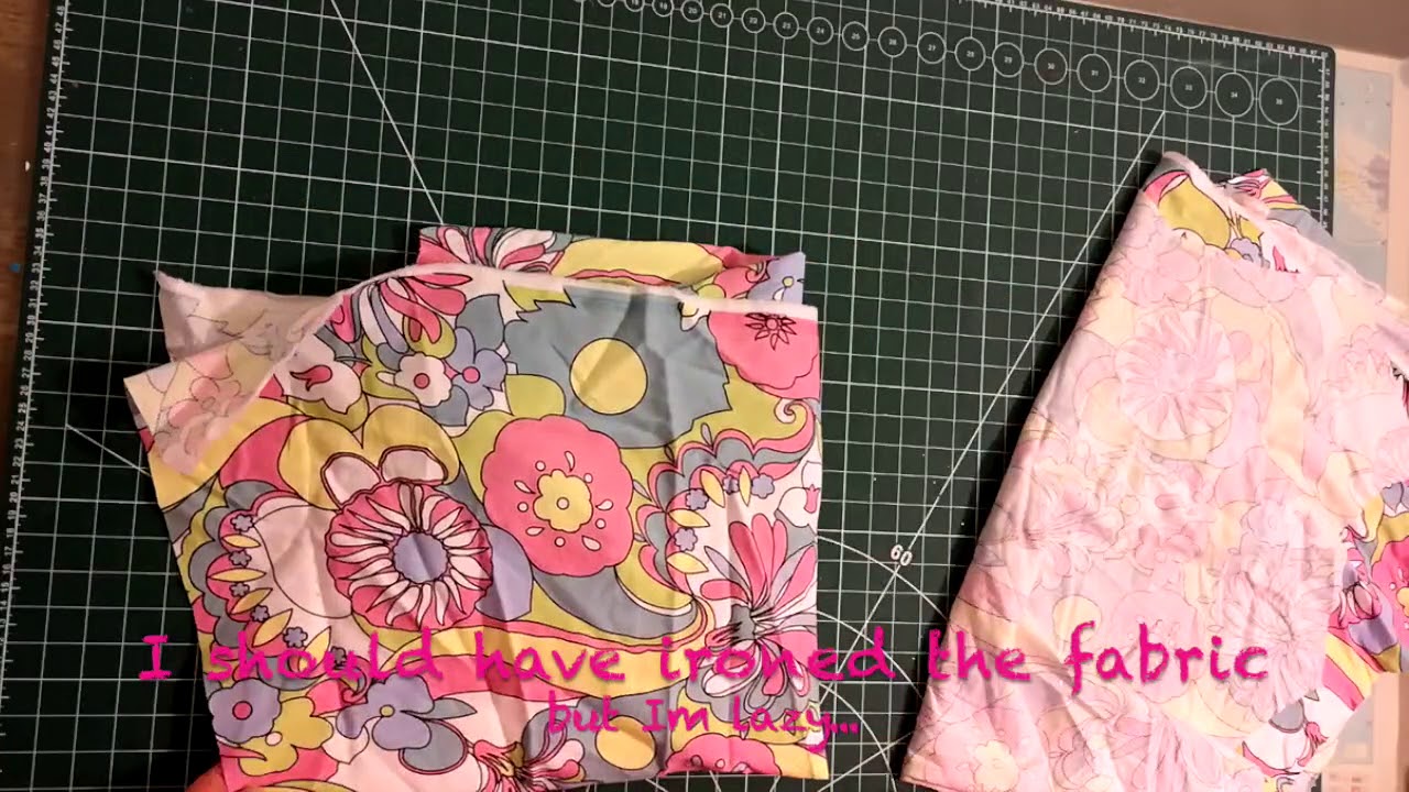 Easy Sew 60s Gogo dress beginners sewing TeTes Tutorials ✂️