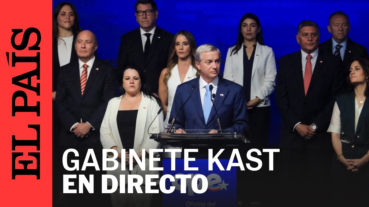 DIRECTO | JOSÉ ANTONIO KAST toma la foto familiar con su GABINETE | EL PAÍS