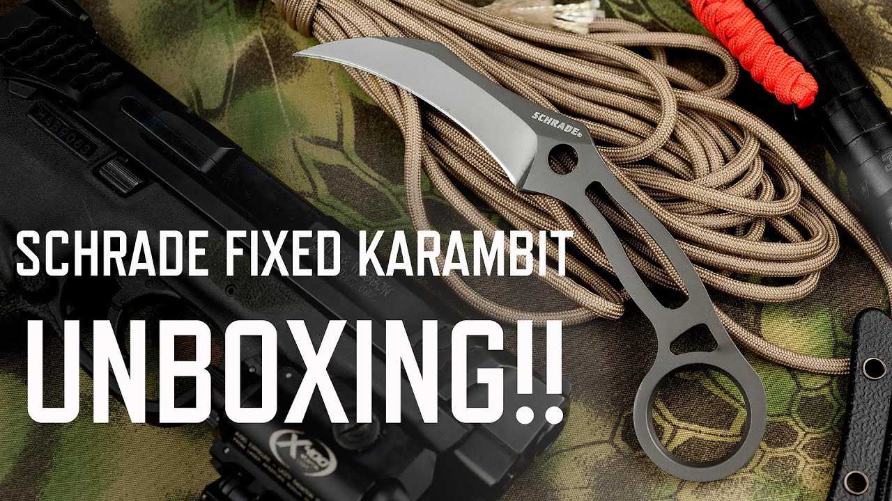 Schrade Fixed Karambit (SCH111) by karambit.com