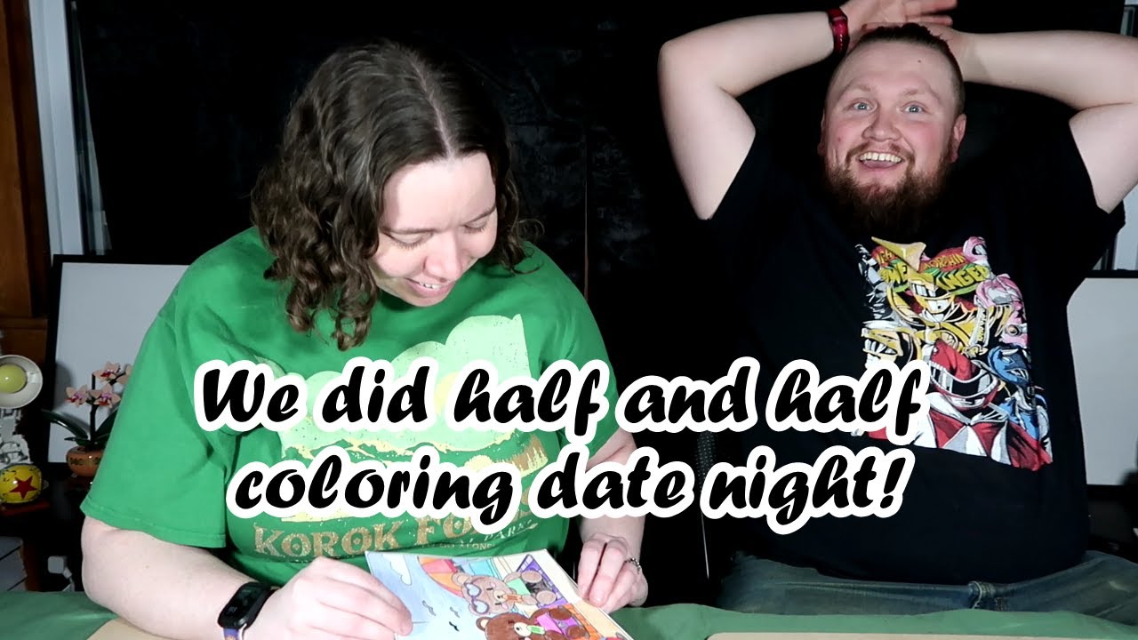Coloring Date Night! |Lindsay and Corey|
