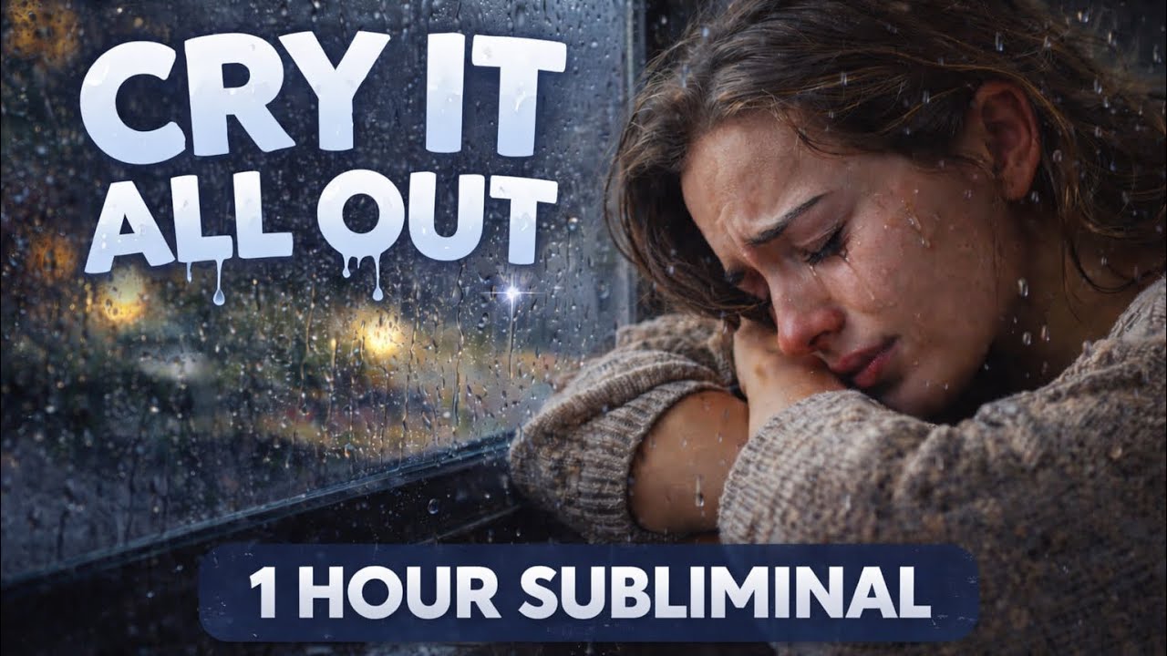 😢💔 IT'S OK TO CRY 🌧️☔ 1 HOUR HEALING SUBLIMINAL