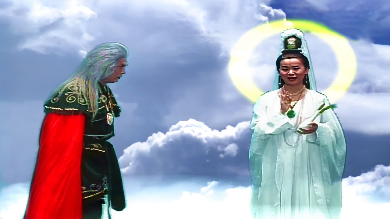 修罗天魔为了一统三界，再次单挑观世音，岂料还未近身就被降服！