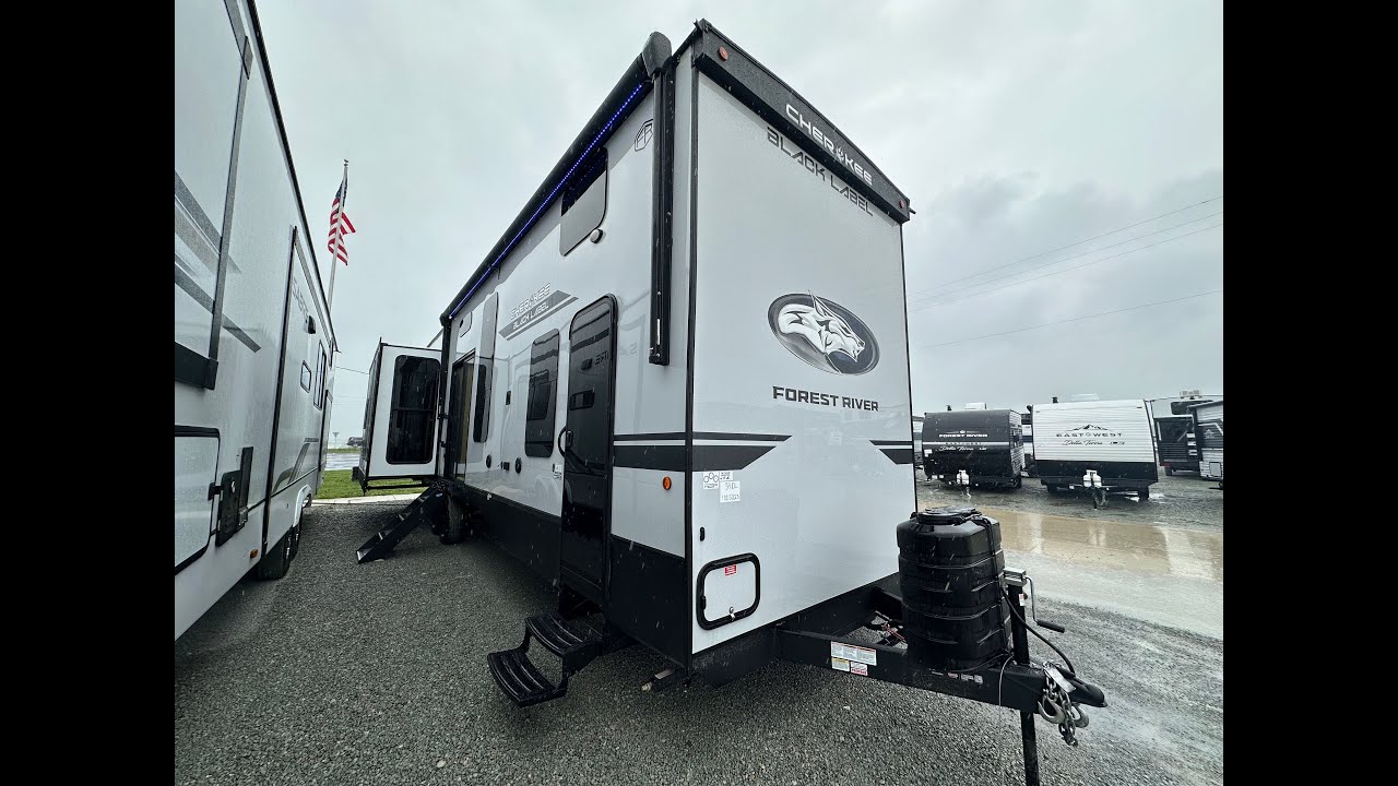 New 2026 Forest River RV Cherokee Timberwolf Black Label 39DLBL