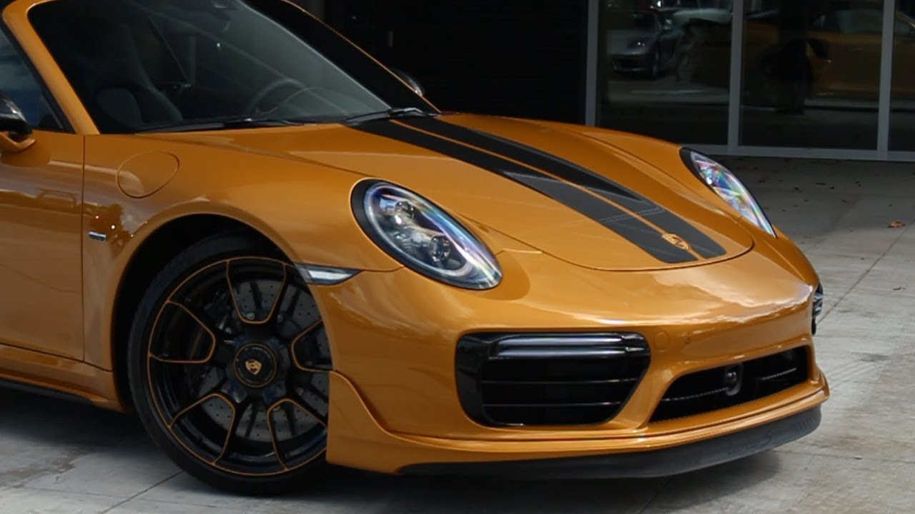 The 2019 911 Turbo S Exclusive Series Cabriolet