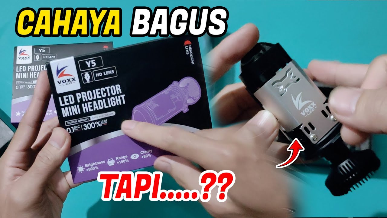 Pasang Lampu Mini Projie H4 Voxx Y5 di Mobil Wuling Confero DB