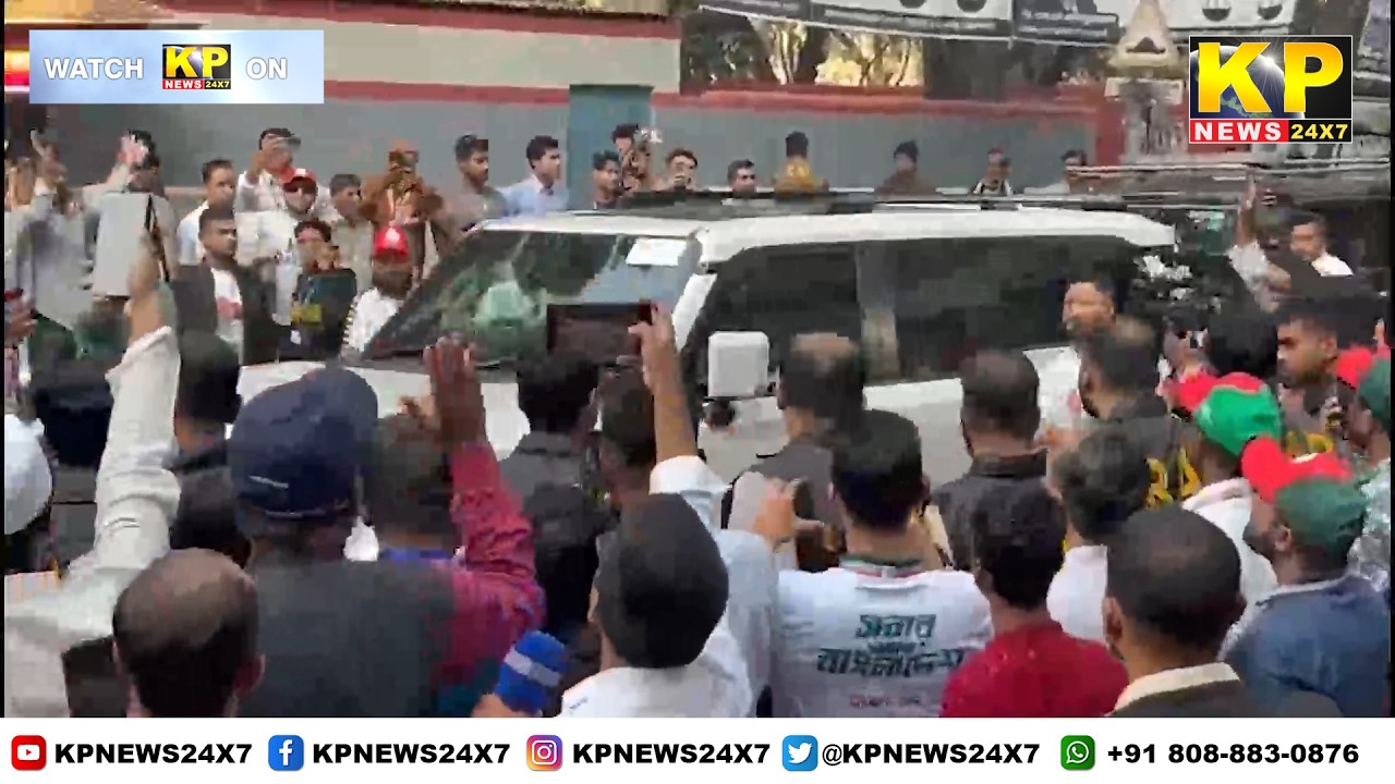 BNP chief Tarique Rahman arrived at a polling station to cast his vote