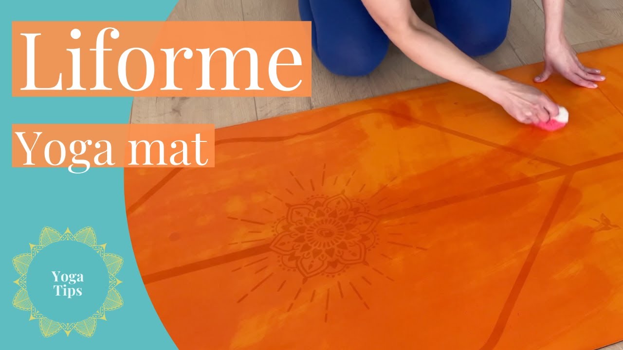 How to clean LiforMe Yoga mat? | Or any PU Natural Rubber Mat