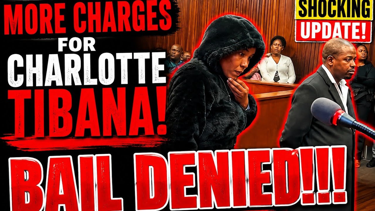 Charlotte Tibana & Peter Nonyane (Gagash) Bail DENIED! Charlotte is more corrupt than Gagash 🤔