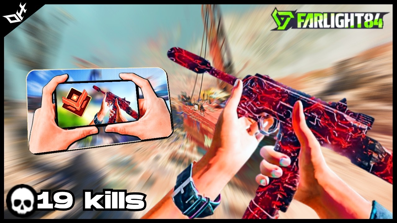 Farlight 84 - Dual Uzi But Sad Ending 19 kills Legend Ranked Lobby | Pro Handcam Gameplay