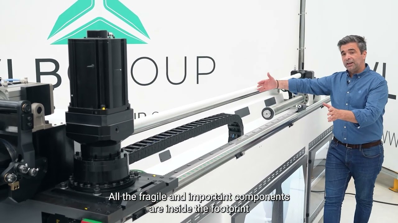 EB83CNC-RH Tube Bending Machine with Rotative Head