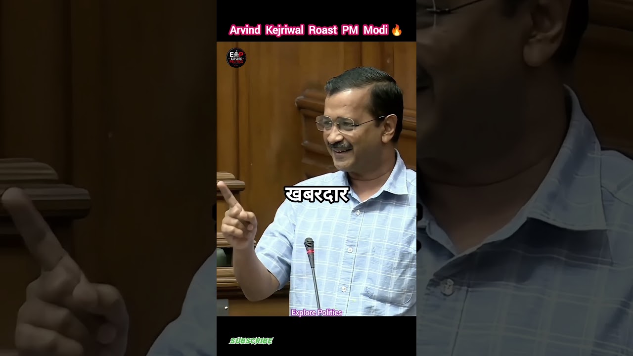 Arvind kejriwal 🥶 roast PM Modi🔥