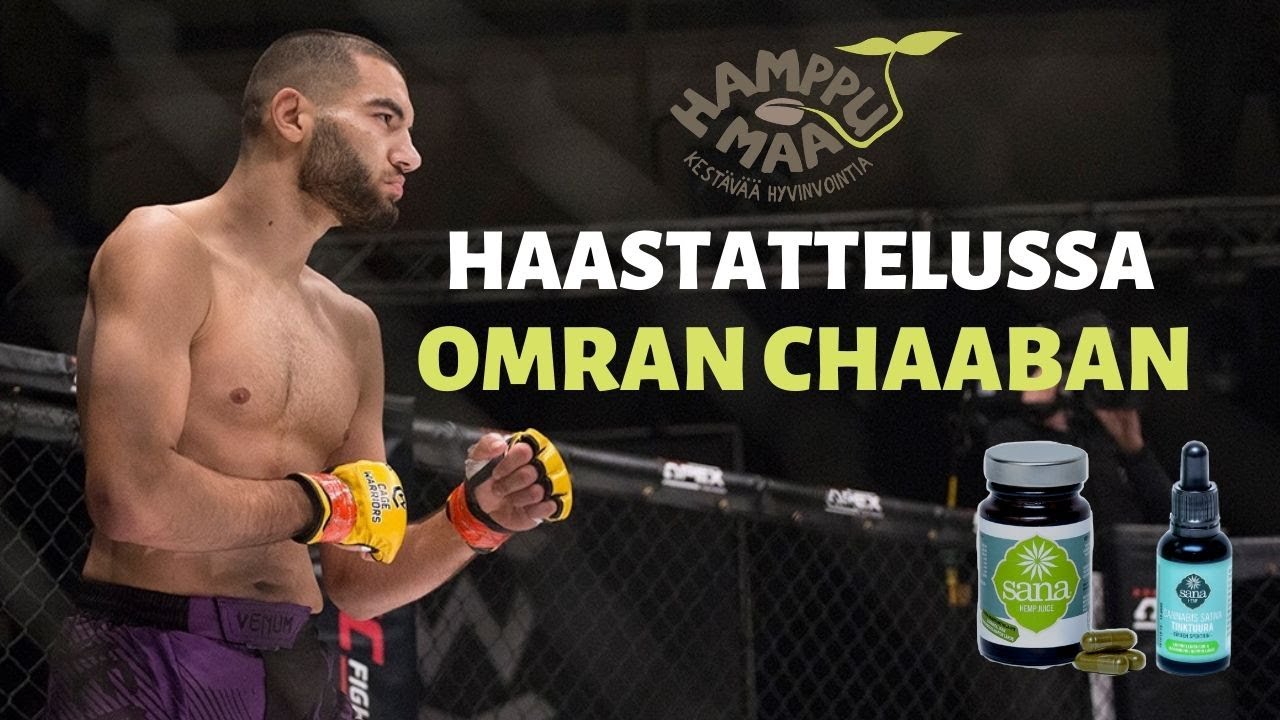 CBD:n käyttökokemuksia urheilussa - Vapaaottelija Omran Chaaban Hamppumaan haastattelussa
