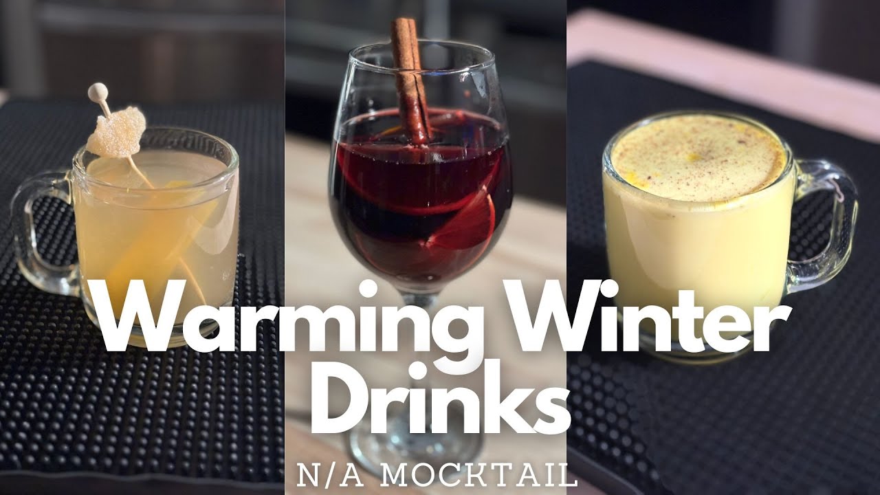 Easy Non Alcoholic Warm Winter Drinks to Make at Home!