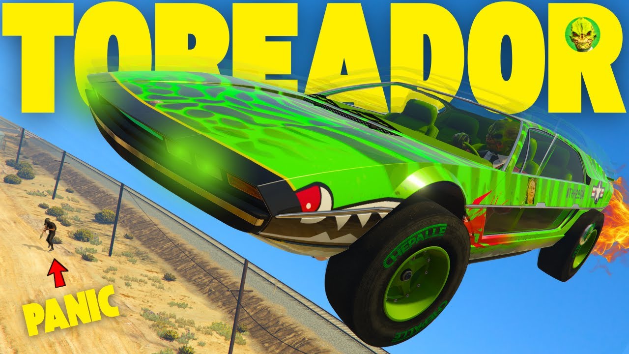 Using GTA Griefers as Toreador target practice! 😈