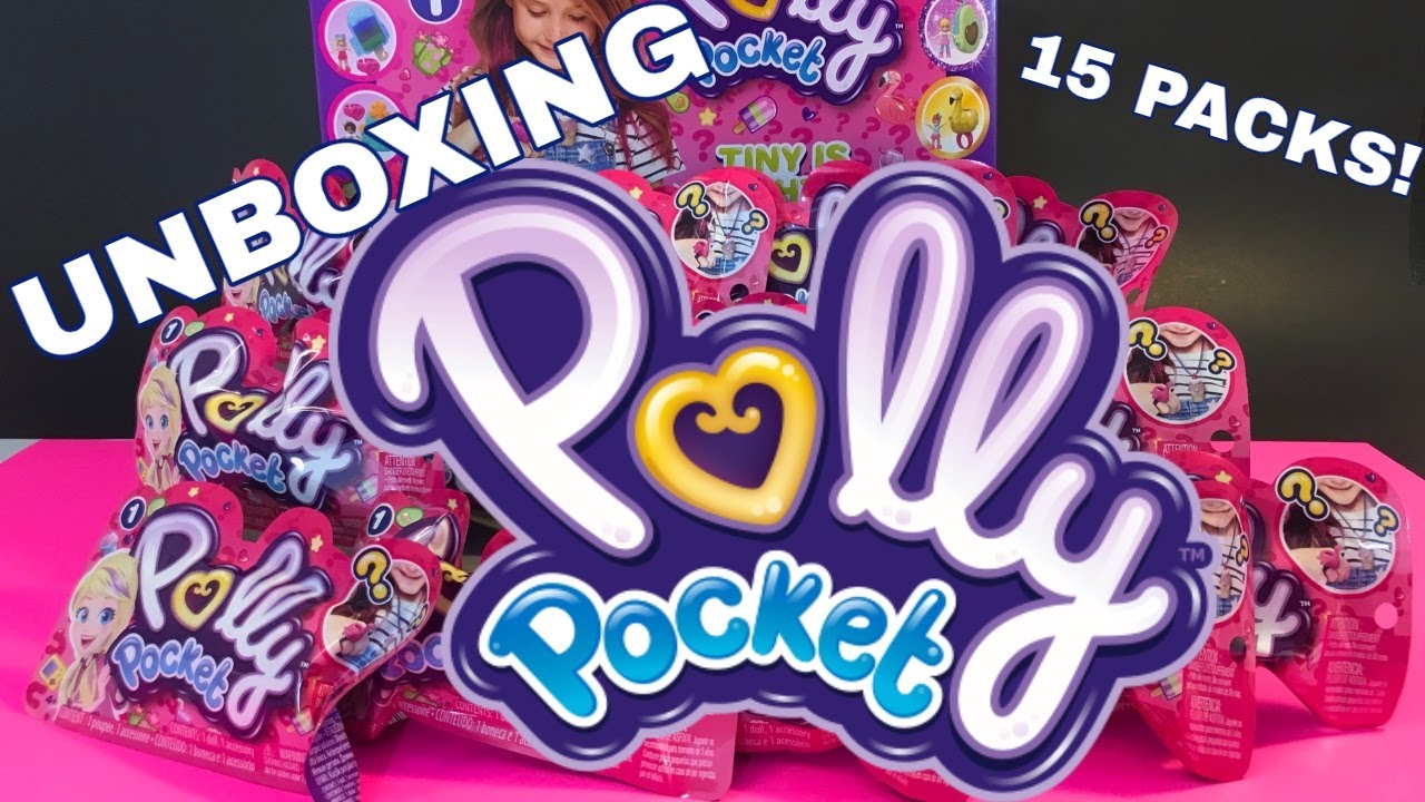 Polly Pocket Series 1 UNBOXING ┃15 Packs Opened