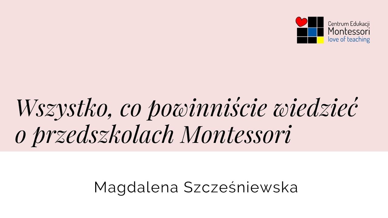 Wszystko, co powinniście wiedzieć o przedszkolach Montessori