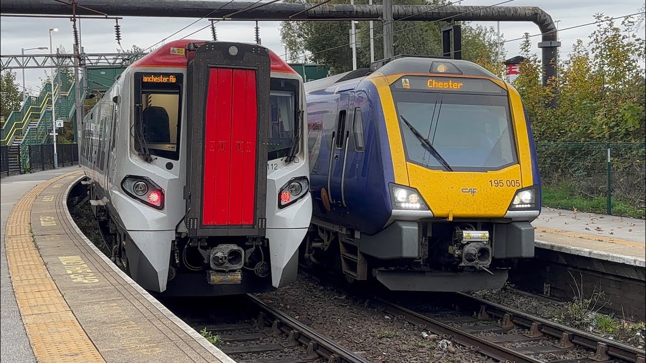 Train-Spotting At Earlestown (18/10/25) | Northern Railway, Transport For Wales & TransPennine 