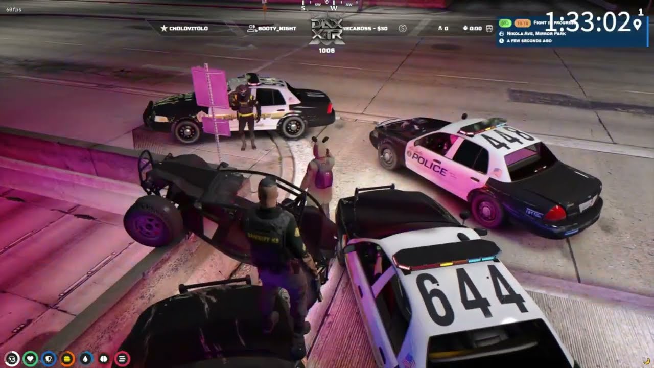 Cops Chase Offline Sykkuno For Robbing USB Devices From A Bank. | NoPixel GTA RP