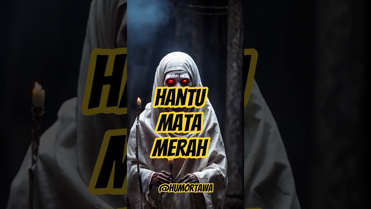 hantu mata merah #hantu #trending