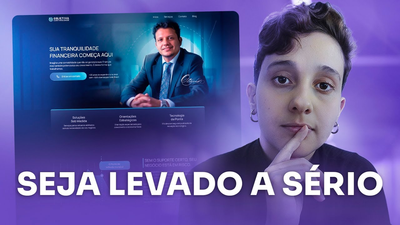 Site para Vender Serviços | Não use só para vender