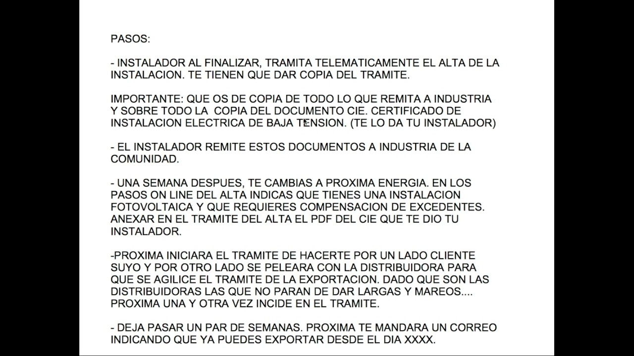 PROBLEMAS AL LEGALIZAR TU INSTALACION FOTOVOLTAICA