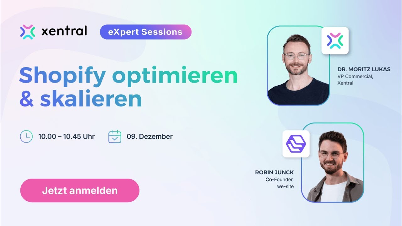 Chaos im Shopify-Backend? - Strukturen, Tools & Flows | Xentral ERP