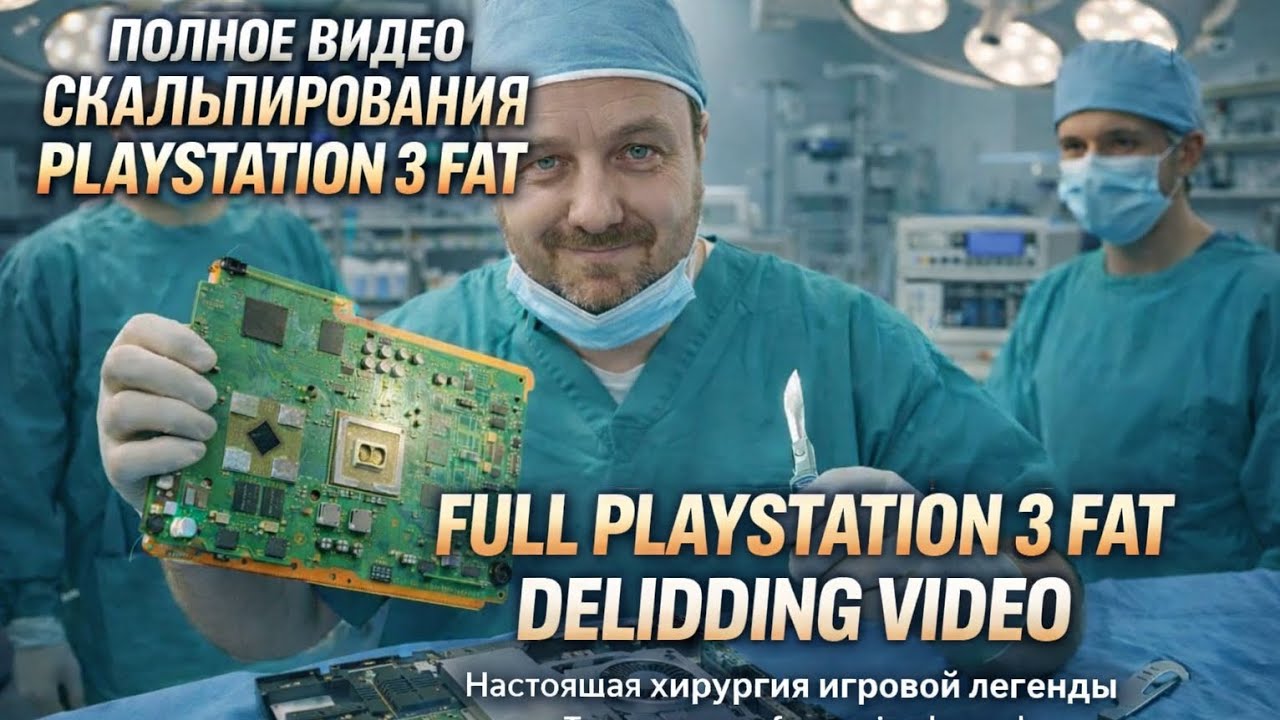 ПОЛНОЕ ВИДЕО СКАЛЬПИРОВАНИЯ RSX/CPU PLAYSTATION 3 FAT #scalpingps3 #скальпированиепс3 #ps3 #fatscalp