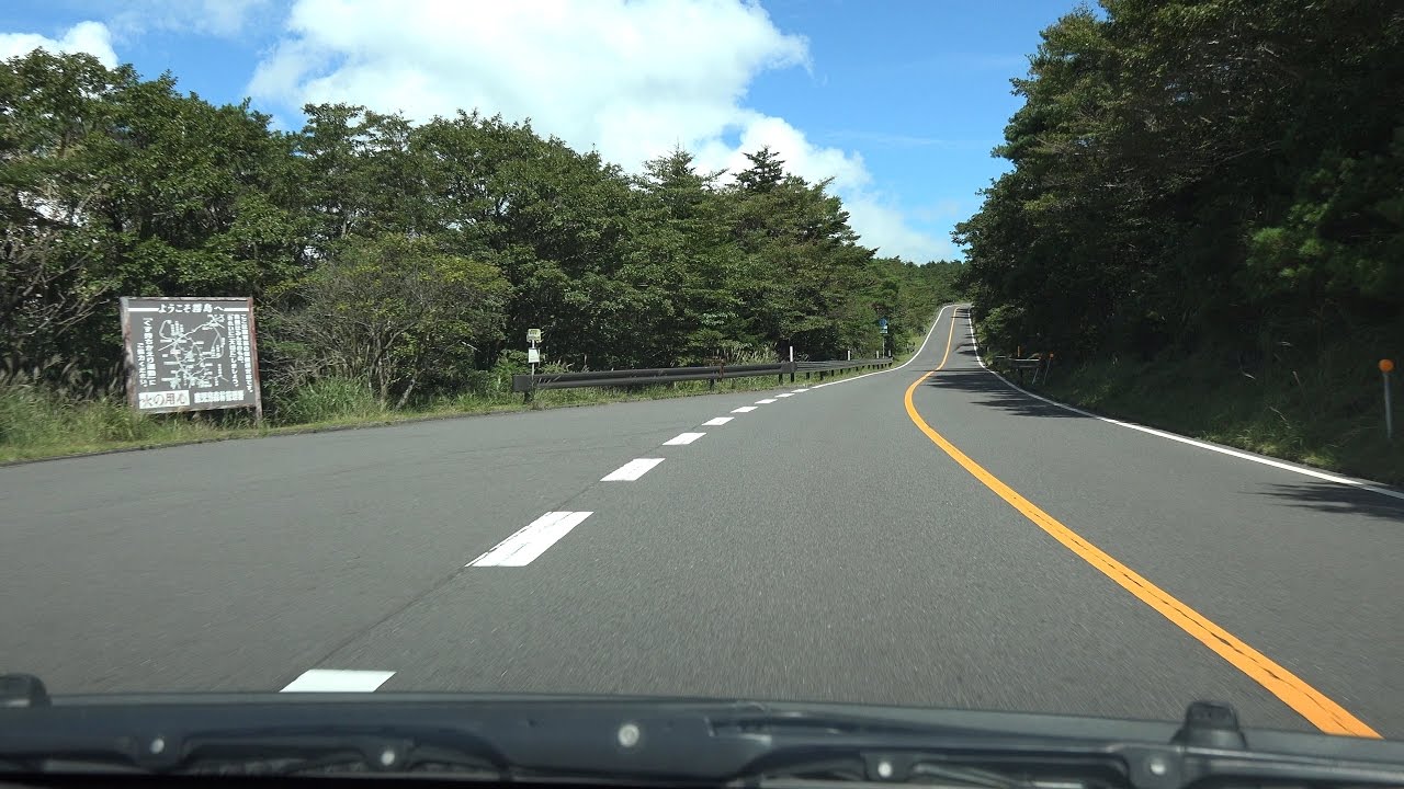 4K　霧島神宮付近→霧島温泉郷→えびの高原（国道223号→鹿児島県道1号）