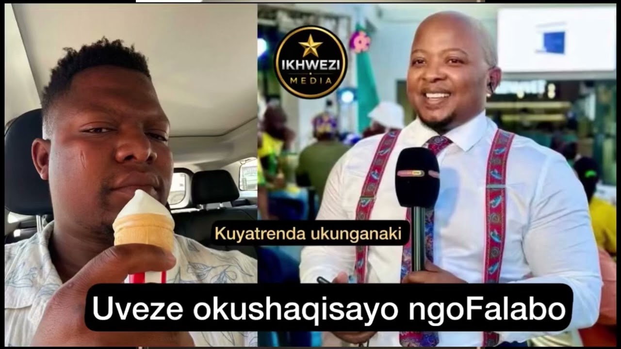 UVusizwe Langa woKhozi FM uhleka uFalabo otrenda ngokunganaki.