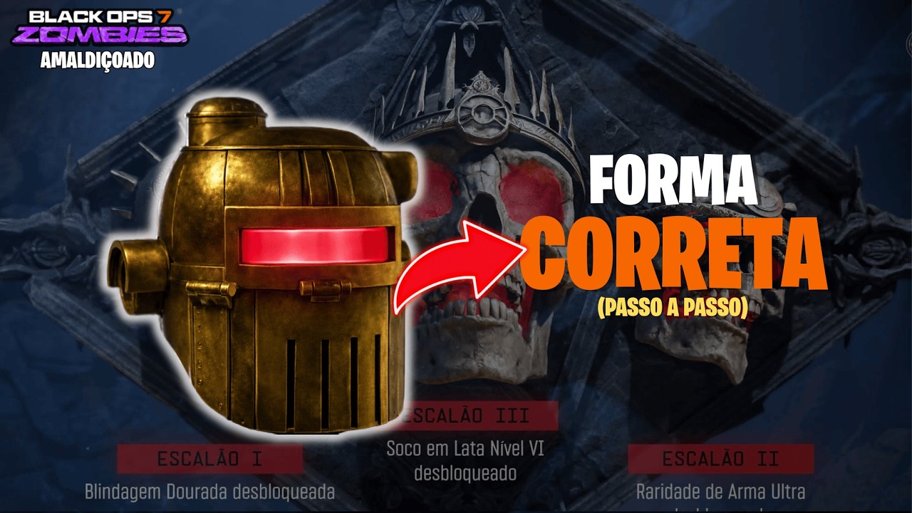 RELÍQUIA Cabeça do Protetor Civil: Guia DEFINITIVO no BO7 Zombies Amaldiçoado