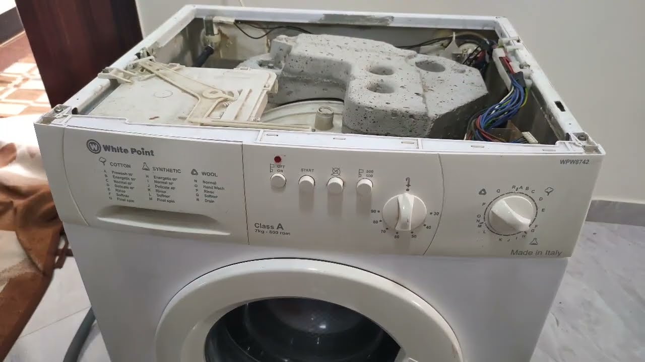 تركيب أجزاء الغساله الأتوماتيك خطوة بخطوة 