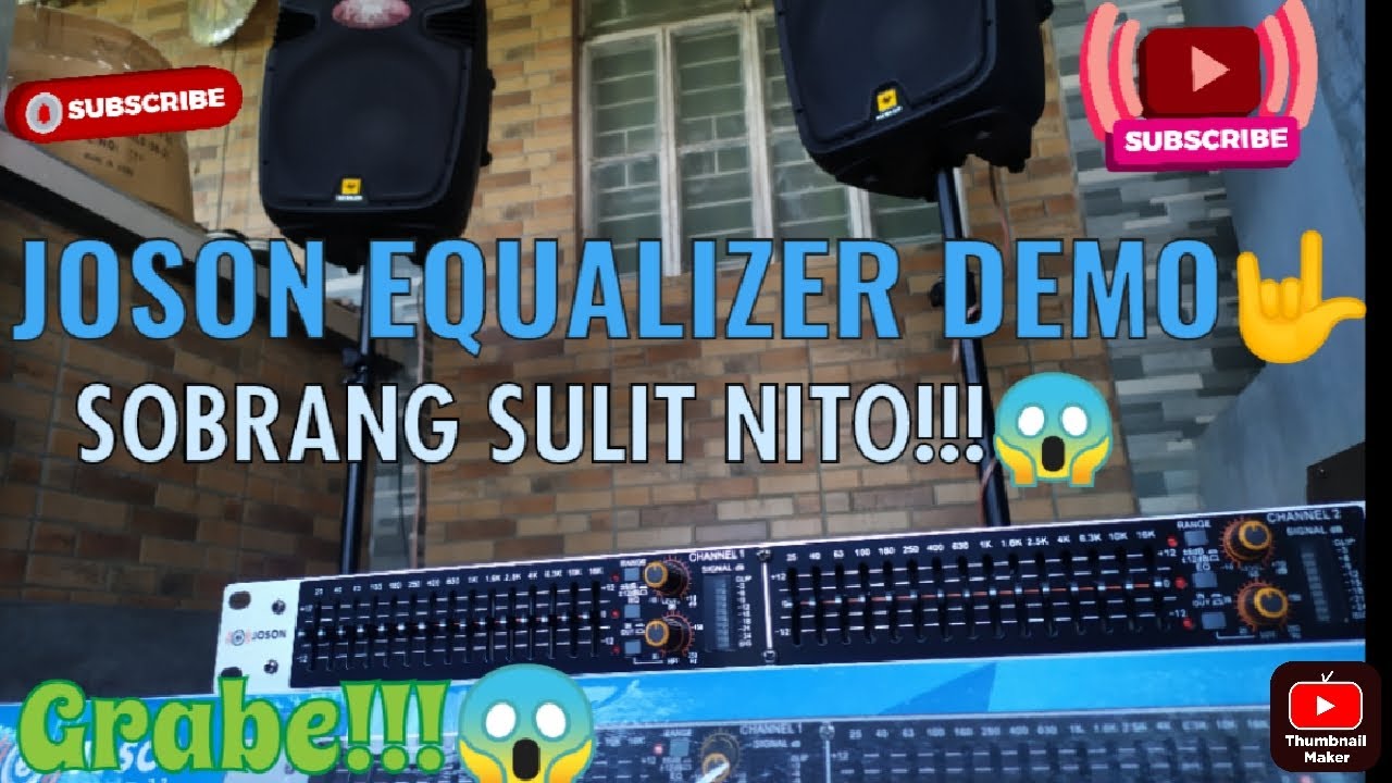 PART 1| JOSON EQUALIZER ANG DAMING FEATURES😱|JOSON EQX225S|KEVLER EON-15|TOSUNRA BL800| JOSON MIXER🤟