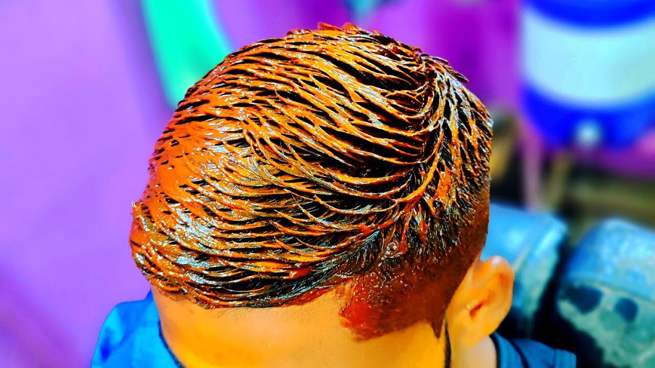 🔥 Bold Red Men’s Hair Dye – Intense, Vibrant & Long-Lasting Color