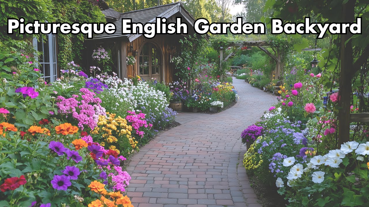 Charming English Gardens: Rustic Beauty & Timeless Style