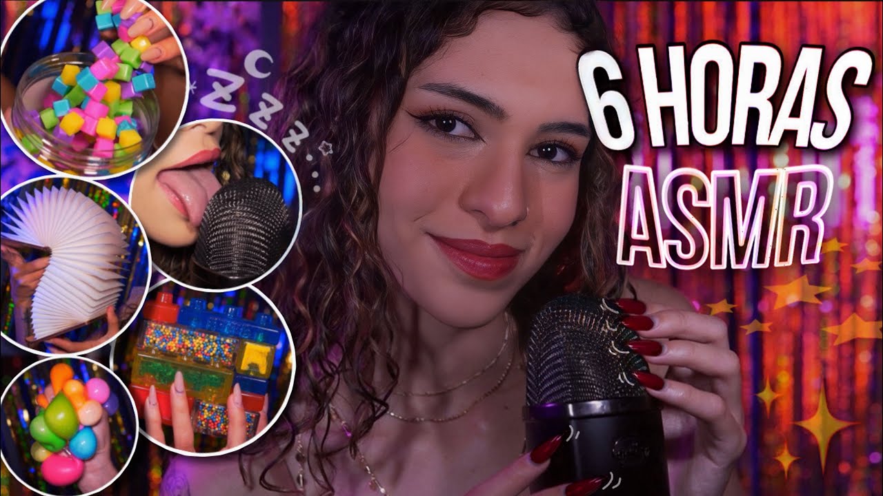 ASMR - 6 HORAS PARA TE AJUDAR A DORMIR PROFUNDAMENTE  💤