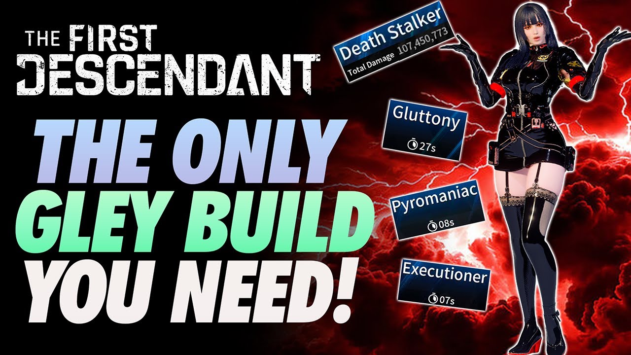 The First Descendant Ultimate Gley Build Guide ~BEST MASSACARE, INFINITE AMMO AND AOE BUILD!~
