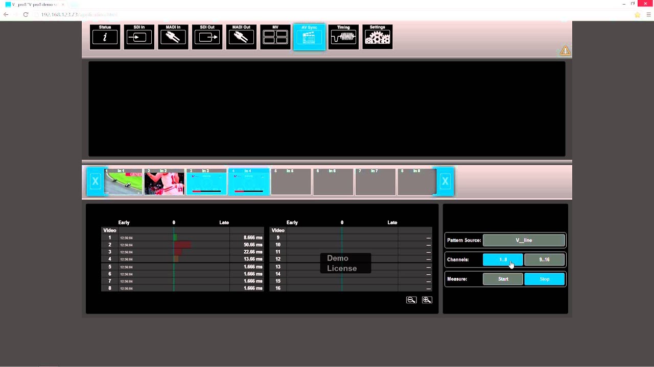 Lawo V__pro8 AV Sync Measurement