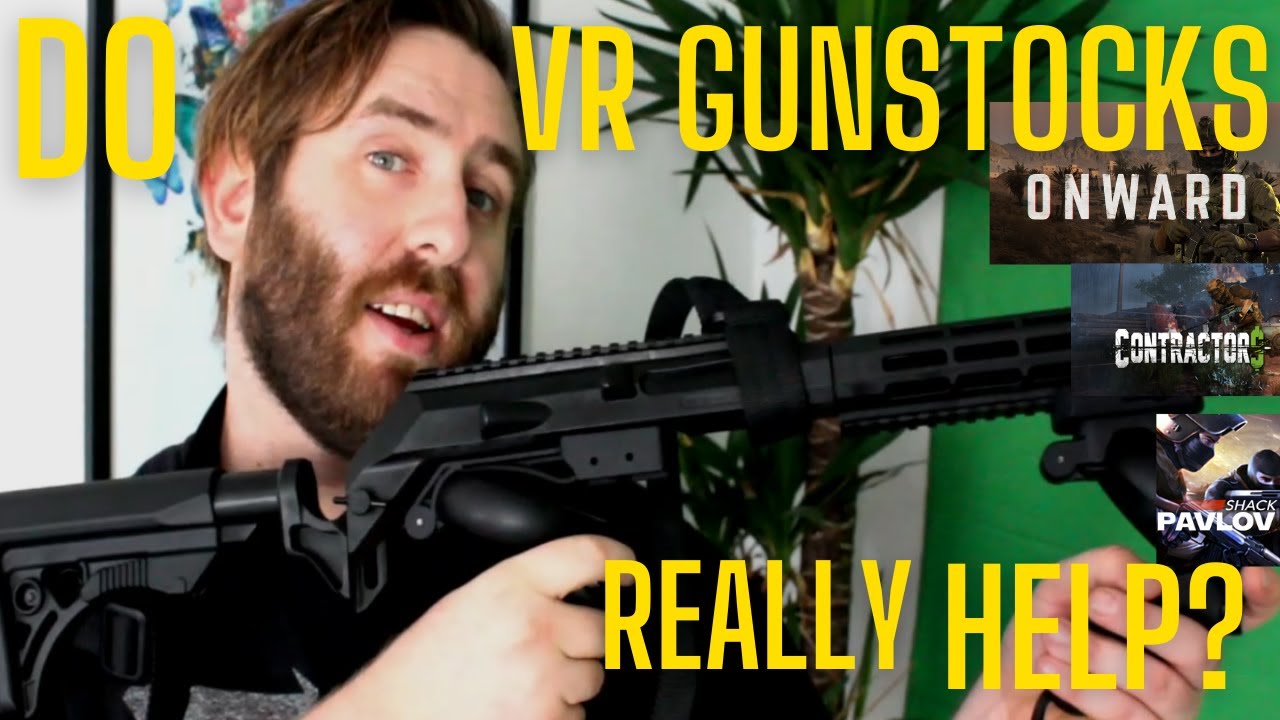 Do VR gun stocks really make a difference on the Oculus Quest? and what games support them?
