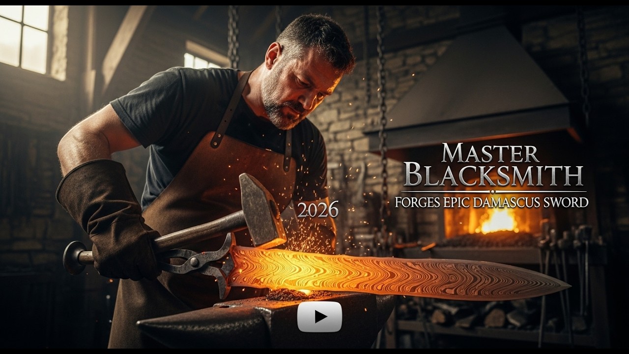 How To Make a Damascus Sword 2026