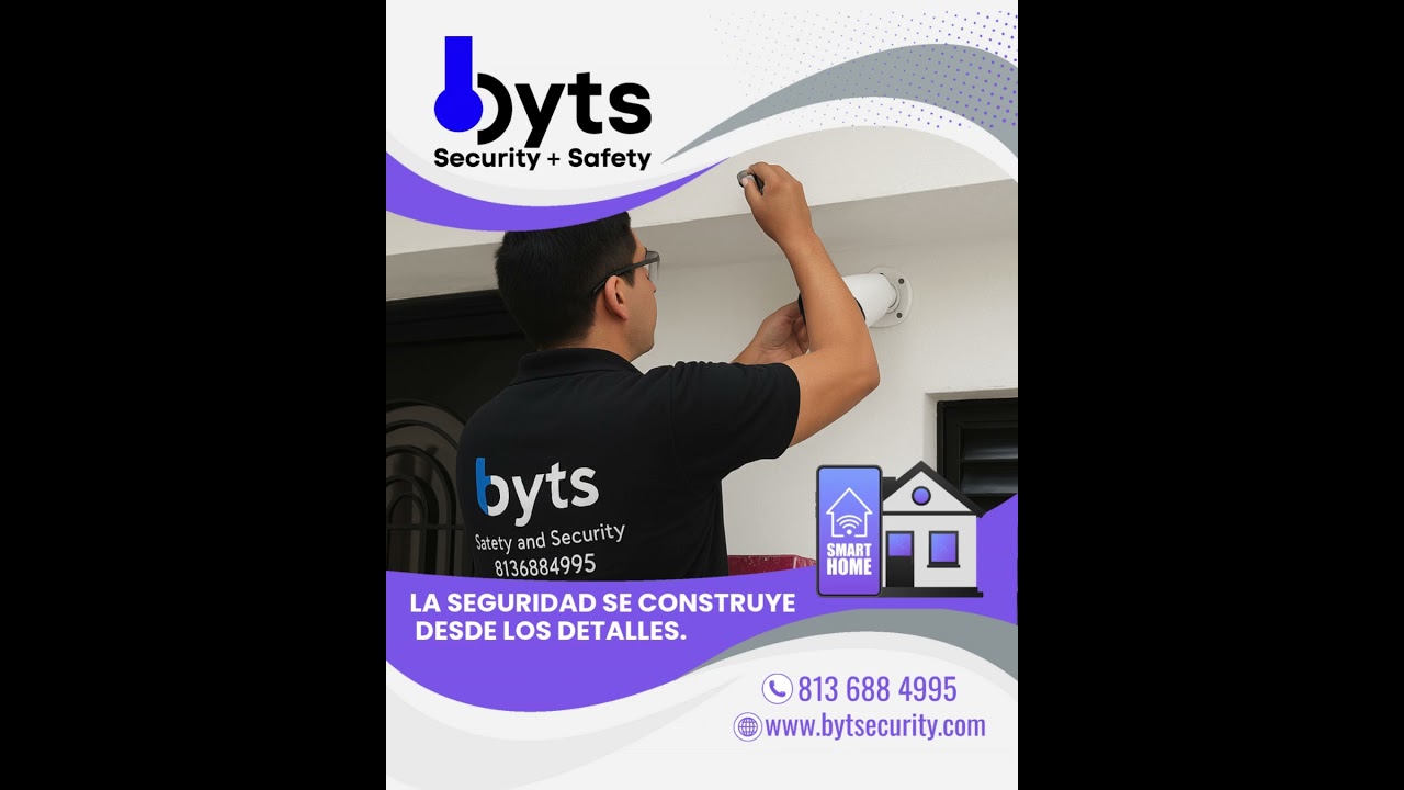 Instalación profesional de cámaras BYTS