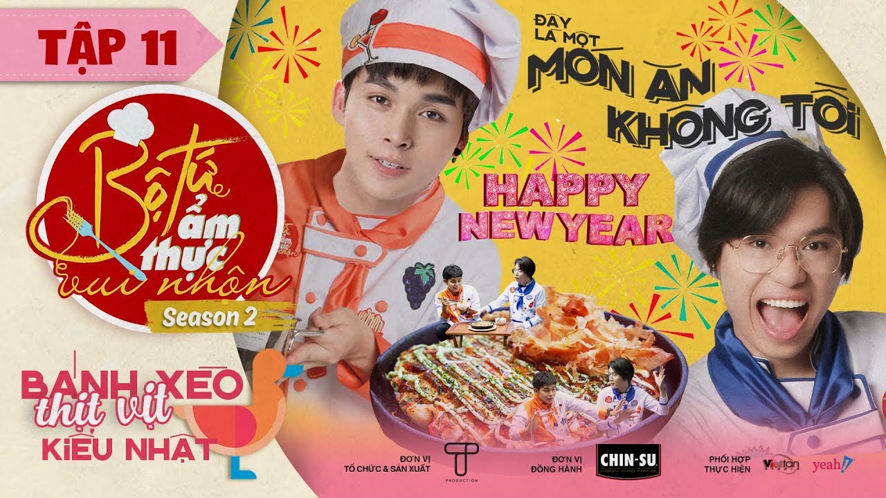 Bộ Tứ Ẩm Thực Vui Nhộn Mùa 2 | Tập 11: Bánh Xèo Thịt Vịt Kiểu Nhật - Jun Phạm, Quang Trung