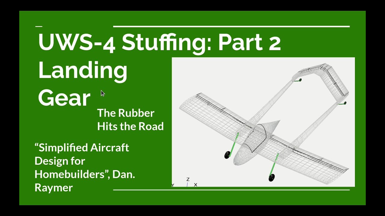 UWS-4 Stuffing: Part 2 Landing Gear