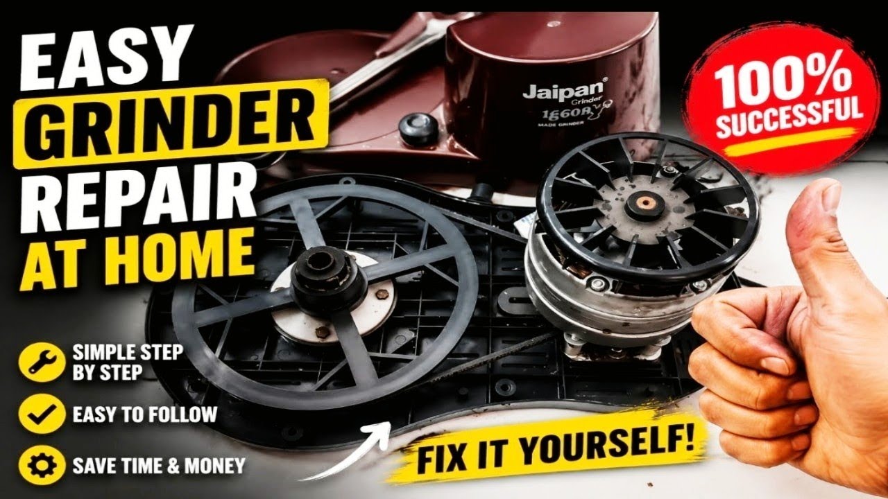 How To Fix Your Wet Grinder At Home Like A Pro