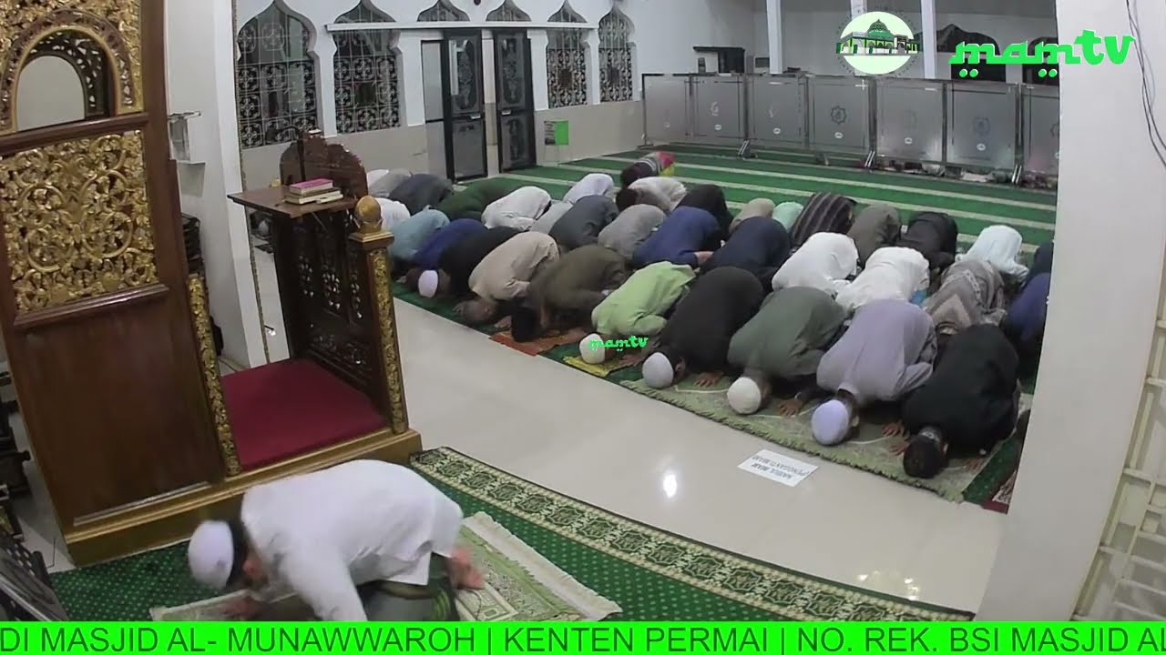 🔴LIVE |   SHOLAT ISYA | MASJID AL-MUNAWWAROH KENTEN PERMAI PALEMBANG